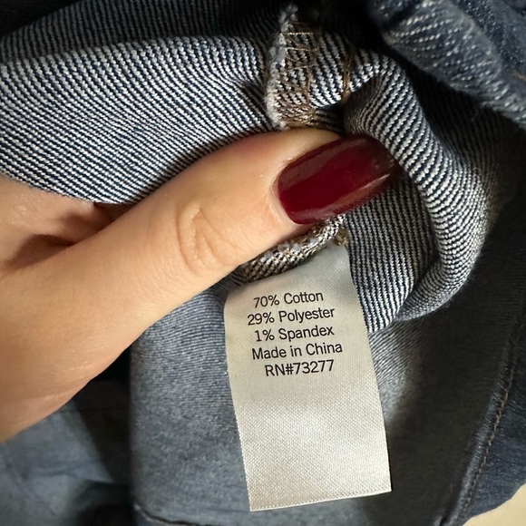 Button-Up Pinafore Dress - Picture 5 of 5